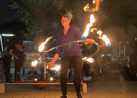 Feuershow Diechrisas Mittelalter 2021-10